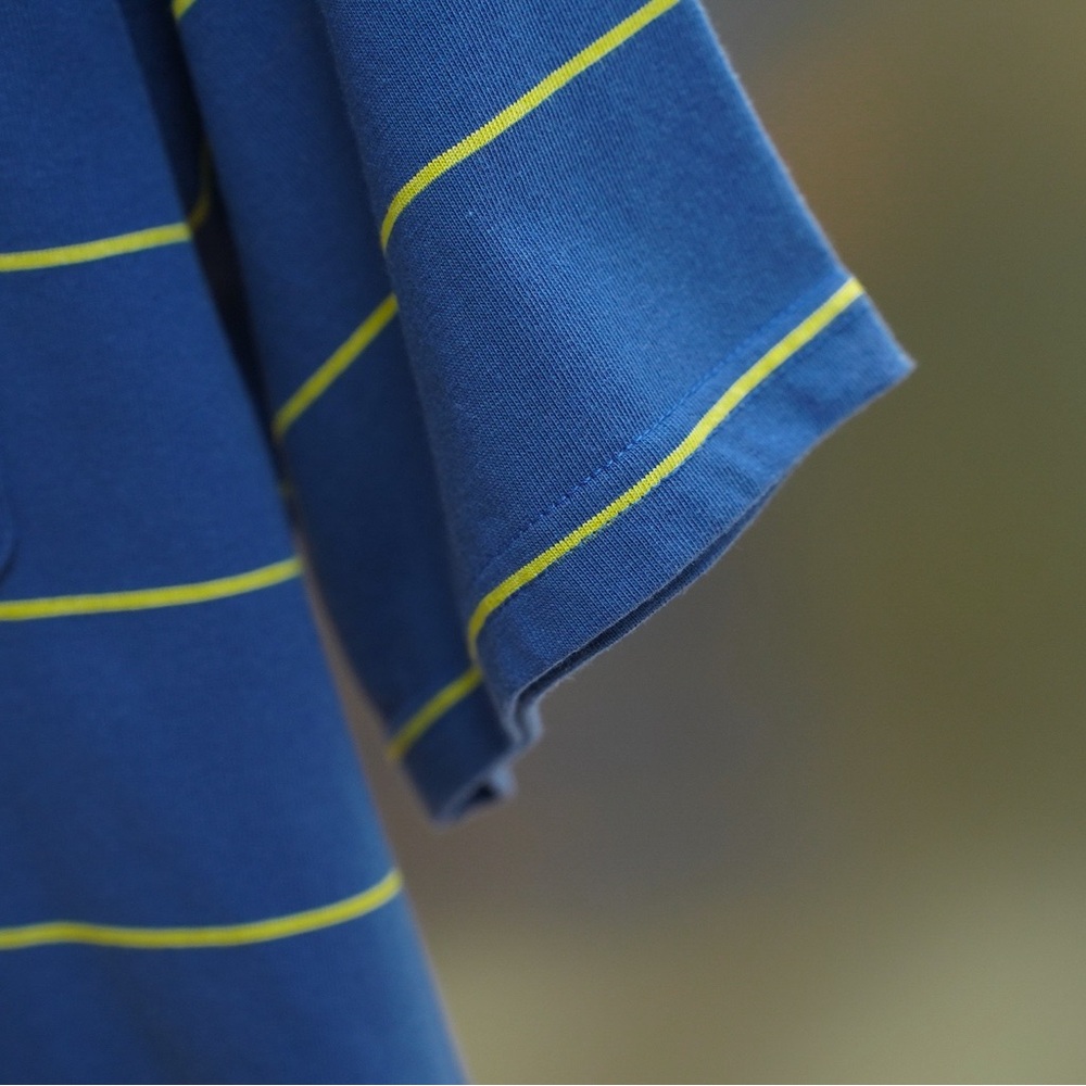 Miumiu blue striped short-sleeved shirt - Picture 6 of 12